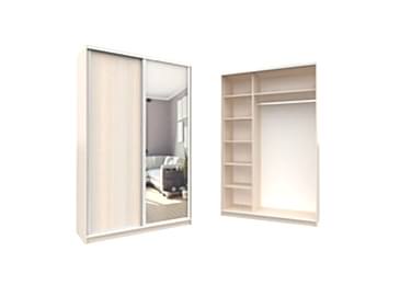 Шкаф-купе Капелла 151 дуб молочный