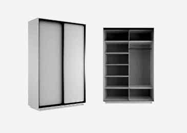 Шкаф-купе Старк 1604 белый