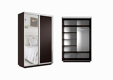 Шкаф-купе Старк 1405 дуб венге