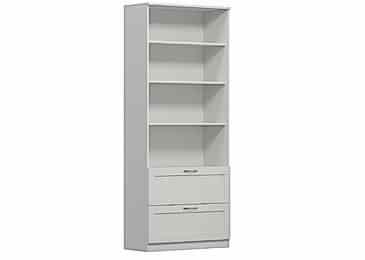 Стеллаж Сканд 2 ящика 78 белый