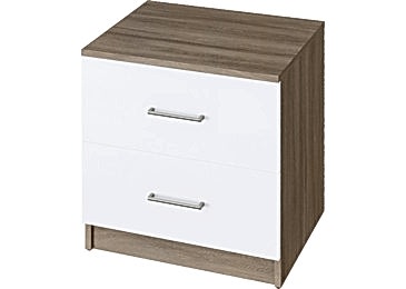 Тумба  ТВ_Т40-02 дуб чанкли белый  глянец