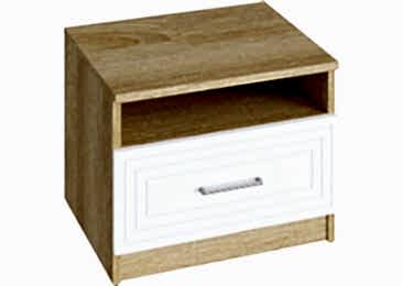 Тумба  ТВ_Т50-0 дуб сонома белый