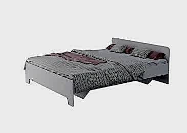 Кровать Victor с ортопедическим основанием белая