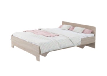 Кровать Victor с ортопедическим основанием дуб сонома