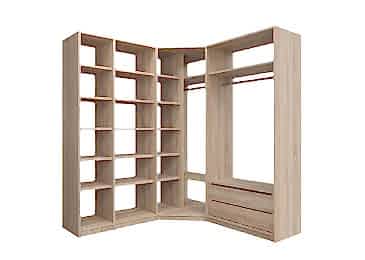 Гардеробная угловая Loker 3896 Дуб сонома