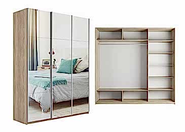 Шкаф-купе Prime 1802 Дуб сонома