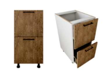 ТЕЯ Модуль напольный с ящиками 402 Дуб чанкли