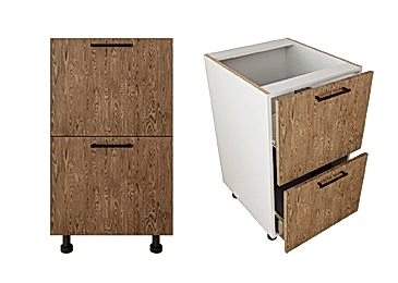 ТЕЯ Модуль напольный с ящиками 452 Дуб чанкли