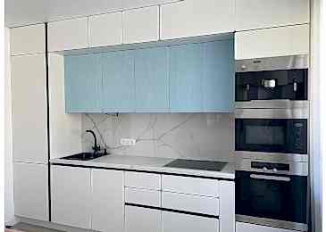 Кухня Айрис голубая