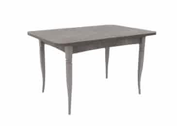 Стол Ялта-2 опоры из массива резные Камень темный