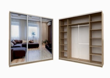 Шкаф-купе Капелла 212 дуб сонома