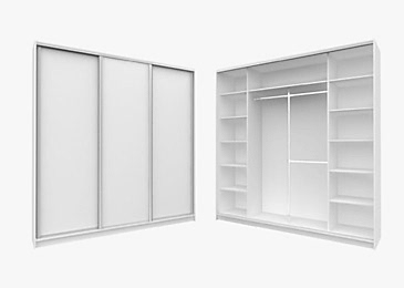 Шкаф-купе Капелла 200 белый