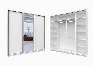 Шкаф-купе Капелла 201 белый