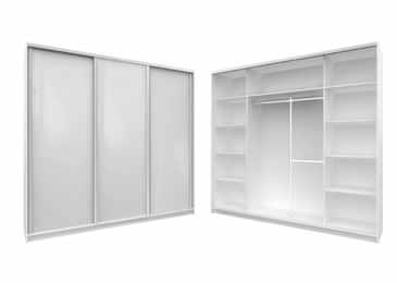 Шкаф-купе Капелла 2211 белый глянец