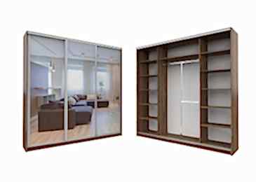 Шкаф-купе Капелла 212 дуб самдал