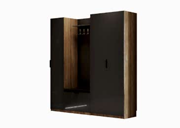 Прихожая 190 Графит